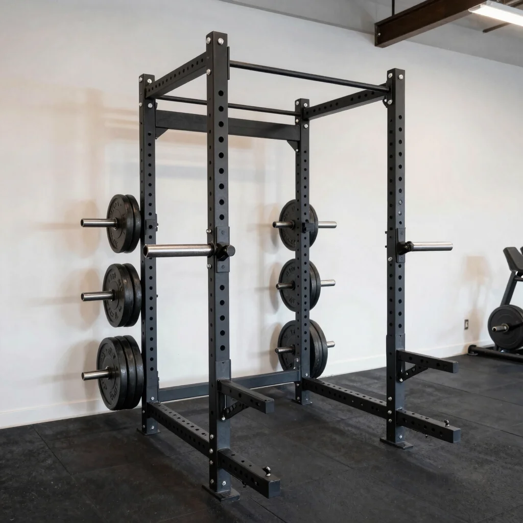 How to Choose a Squat Rack for Compact Garage Gyms